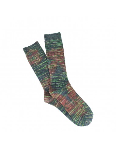 Anonymous Ism Mix Tie Dye Crew Socks Navy - ONE SIZE