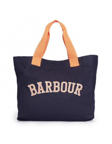 Barbour Logo Beach Bag Navy