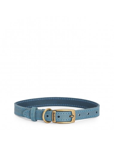 Barbour Leather Dog Collar Classic Blue