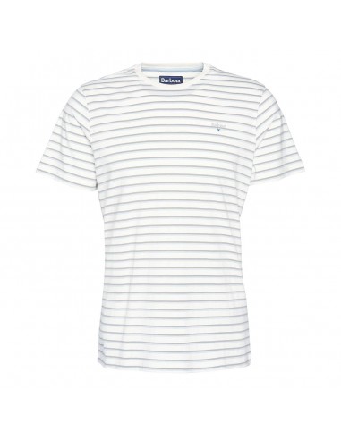 Barbour Ponte Striped T-Shirt Ecru