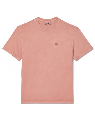 Lacoste Natural Dyed Jersey T-Shirt Eco Rose