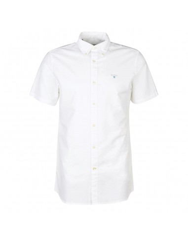 Barbour Oxford Tailored Short Sleeved Shirt Classic White