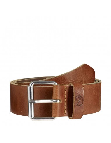 Fjallraven Singi Belt 4cm Leather Cognac