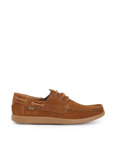 Barbour Armada Boat Shoes Cognac Suede