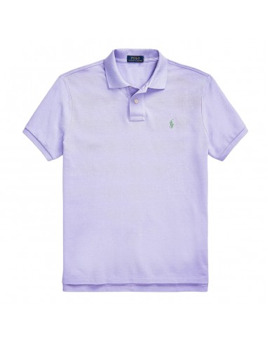 Polo Ralph Lauren Custom Slim Fit Classic Polo Pastel Purple Heather