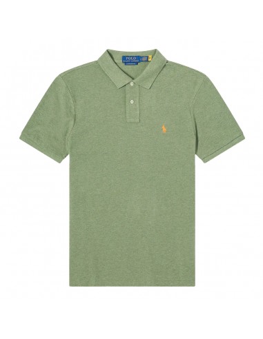 Polo Ralph Lauren Custom Slim Fit Classic Polo Cargo Green Heather