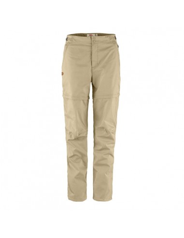 Fjallraven Womens Abisko Hike Zip-Off Trousers Reg Leg Fossil