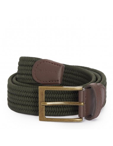 Barbour Nevis Webbing Belt Dark Olive