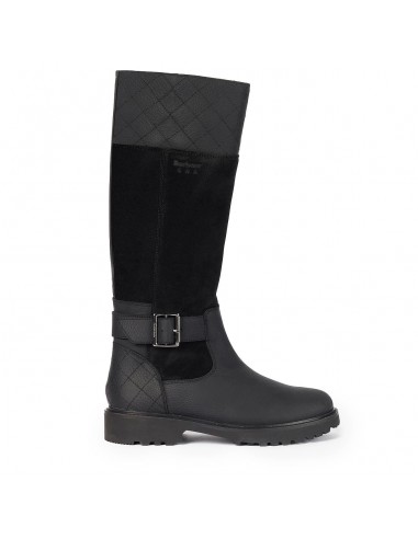 Barbour Womens Fareham Knee-High Boots Black