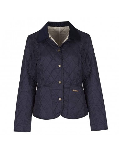 Barbour Womens Summer Liddesdale Quilt Jacket Navy / Pearl