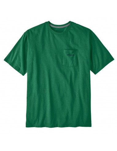 Patagonia Boardshort Logo Pocket Responsibili-Tee Gather Green