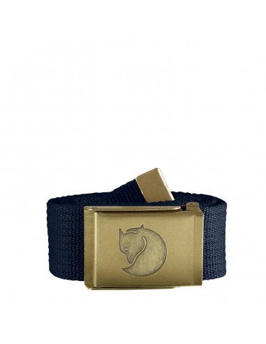 Fjallraven Canvas Brass Belt 4cm Dark Navy