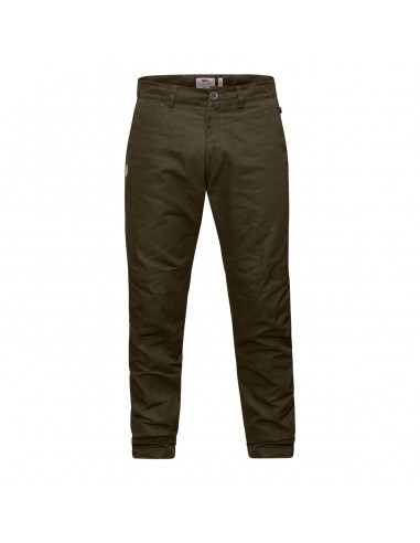 Fjallraven Sormland Tapered Winter Trousers Long Dark Olive