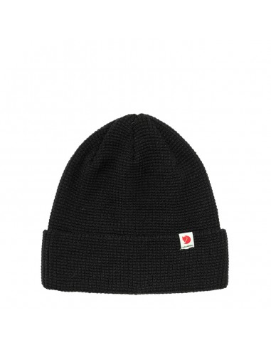 Fjallraven Tab Beanie Hat Black