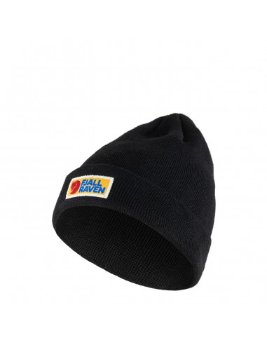 Fjallraven Vardag Classic Beanie Hat Black